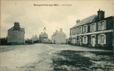 Briqueville sur Mer France Les Salines c1915 Vintage Postcard picture