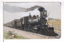 Single Railroad Playing Card