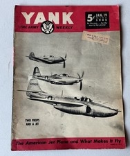 Jan. 19, 1945 Yank The Army Weekly Vintage picture