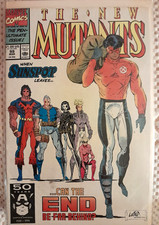Marvel Comics The New Mutants #99 1991 Newsstand Edition Rob Liefeld picture