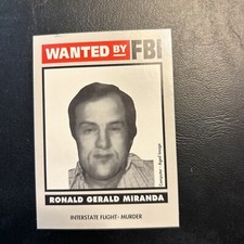 Jb2 1993 wanted By The Fbi #55 Ronald  Gerald Miranda picture