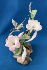 VTG Boehm Racquet Tail Hummingbird Limited Edition #242/310 Sculpture Figurine picture