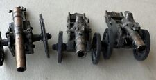 VINTAGE Lot Of 3 CANNON DIE-CAST PENCIL SHARPENERS - Made In China - Preowned GC picture