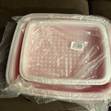 Tupperware Season-Serve Marinating Large & Small Container Set New picture