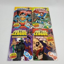Justice League Unlimited Vol 2 & 3 + Superman Adventures Vol 3 & 4 TPB New Lot picture