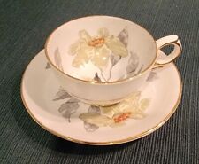 Clarence English Bone China Demitasse Cup & Saucer Floral picture