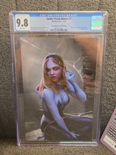 Spider-Gwen Annual #1 CGC 9.8 NYCC Comic Mint Virgin Variant LTD 600 COA picture