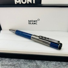 Montblanc Master Series Krim Signature Blue Ballpoint Pen picture