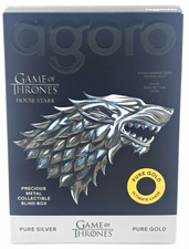 (SEALED) AGORO GAME OF THRONES BLIND BOX PURE GOLD OR SILVER LIMITED EDITION picture