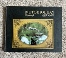 Super Rare Volume 2 No. 3 Automobile Quarterly Fall 1963 Hardcover Book Lincoln picture