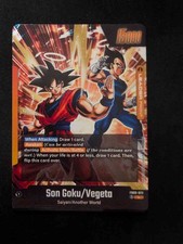 Dragon Ball Fusion World Son Goku/Vegeta FB09-082 SR Alt Art picture