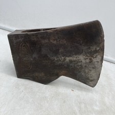 Vintage Approved Dunlap Oval Logo 32 Single Bit Ax Head 3.5 lb Felling Axe USA picture