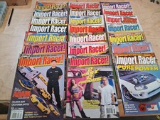 Import Racer Car Magazine Lot 33 Issues  Mixed Collectible Magazines picture