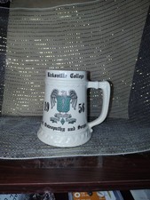 Vintage 1956 Kirksville College Mug Stein osteopathy and surgery Balfour Ceramic picture