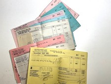 1940s WWII Era Grafton WV Property Tax Receipts Large Lot Taylor County picture