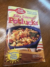 2002 June, Betty Crocker Cookbook #185 Easy summer Potlucks Recipe Booklet picture