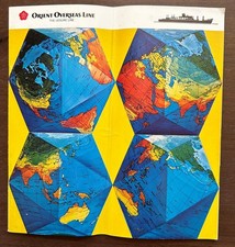 ORIENT OVERSEAS LINE Interior view Booklet picture