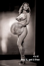 1950s Pin Up - Tempest Storm 🔴 4x6 - Burlesque Dancer - Photo picture