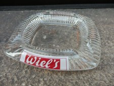 WIEL'S BEER BEER BEER BEER BAR ASHTRAY ASHTRAY vintage picture