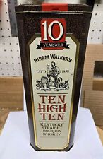 Hiram Walkers - Ten High Ten Whiskey Tin - Bardstown - Bourbon picture