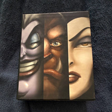 Disney Villains Hardcover Book - Ursula Jafar Maleficent Cover picture