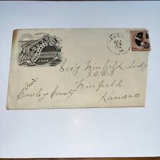Old Antique Aetna Insurance (Hartford CT)  Letterhead Envelope - Postmark 1887 picture