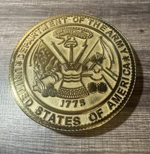 US ARMY LT. GENERAL RETIREMENT AWARD INSTITUTE OF HERALDRY Of VA. VERY RARE picture