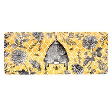 Certified International French Bees Melamine Rectangular Platter Multicolor Pet picture