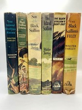 VTG Walter Farley Black Stallion/Island Stallion HC Lot Of 6 W/DJ- 2 1st Print picture
