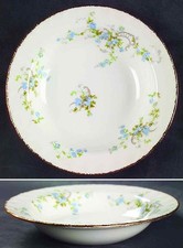 Pope Gosser Fleurette Rimmed Fruit Dessert  Bowl 522560 picture