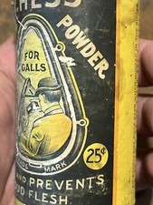 Early DR. HESS Healing MEDICATED POWDER TIN Veterinary Vet Animal Horse Pet picture