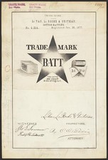 Photo:Le Van La Roche Gritman 1877 Batt Cotton Trademark Trade Mark picture