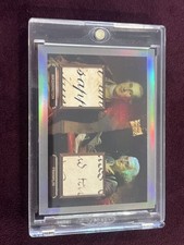 2023 Pieces of the Past GEORGE WASHINGTON/BEN FRANKLIN Dual HANDWRITING RELIC picture