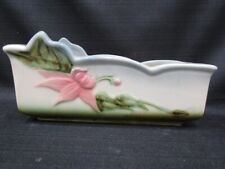 Hull USA Pottery - Woodland Window Box  - Planter - Pink,Green, and Yellow picture