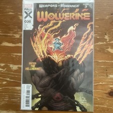 Wolverine #36 2023 1st Print 1st Appearance of Hellverine Weapons of Vengeance picture