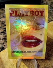1995 Playboy Chromium Cover Card / Edition 1 REFRACTOR / MARILYN MONROE #57 picture
