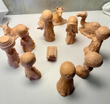 80’s Terracotta Nativity Set Vintage Duncan Enterprises EUC No Chips/Cracks picture