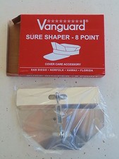 USMC US MARINE CORPS COVER CARE SURE SHAPER 8 POINT HAT COVER METAL SHAPER BLOCK picture