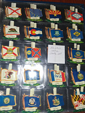 1959 Nabisco Shredded Wheat tin  flags of the world premiums 69 different picture