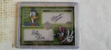 Donald Et Daisy Dual Autograph 98/99 Topps Chrome Disney 100 picture