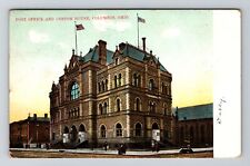 Columbus OH-Ohio, Post Office & Custom House, Vintage Postcard picture