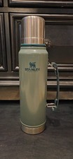 Vintage Stanley Classic Vacuum Thermos Bottle Wide Mouth Cup & Lid picture