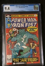 Power Man and Iron Fist #66 CGC 9.4#4183668006  Marvel 1980 Frank Miller Cover# picture