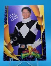 1994 MMPR Black Ranger Trading Card - Power Rangers - MAKE OFFER picture