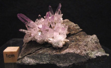 Gorgeous Amethyst Crystals Perched on Matrix, Piedra Parada, Veracruz, Mexico picture