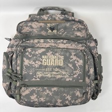 U.S. National Guard Backpack Laptop Bag Digital Camo American Soldier picture