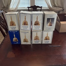 M.J. Hummel Goebel 1978 to 1985 Annual Bell set of 8 picture
