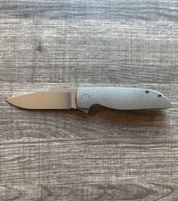 Grimsmo Knives Rask #1892 - Crosshatch Pattern - Blue Hardware picture