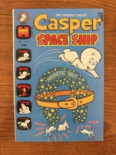 Casper Space Ship #4 1973 Harvey Comics Bronze Age Vintage Comic Book picture