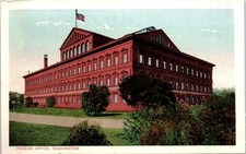 The Pension Building, Nation's Capital Choicest Views. Washington D.C. Postcard picture